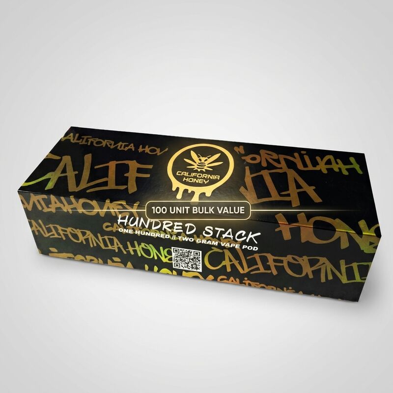 Branded 1 or 2 Gram Empty Disposable Vape Device California Honey Custom Logo