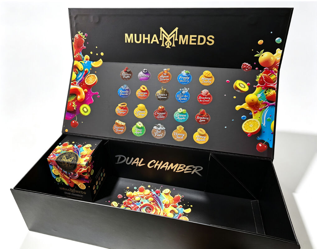 Designer Signature Series Disposable Vape Pen with Two Flavor Chambers and Clear Oil Window