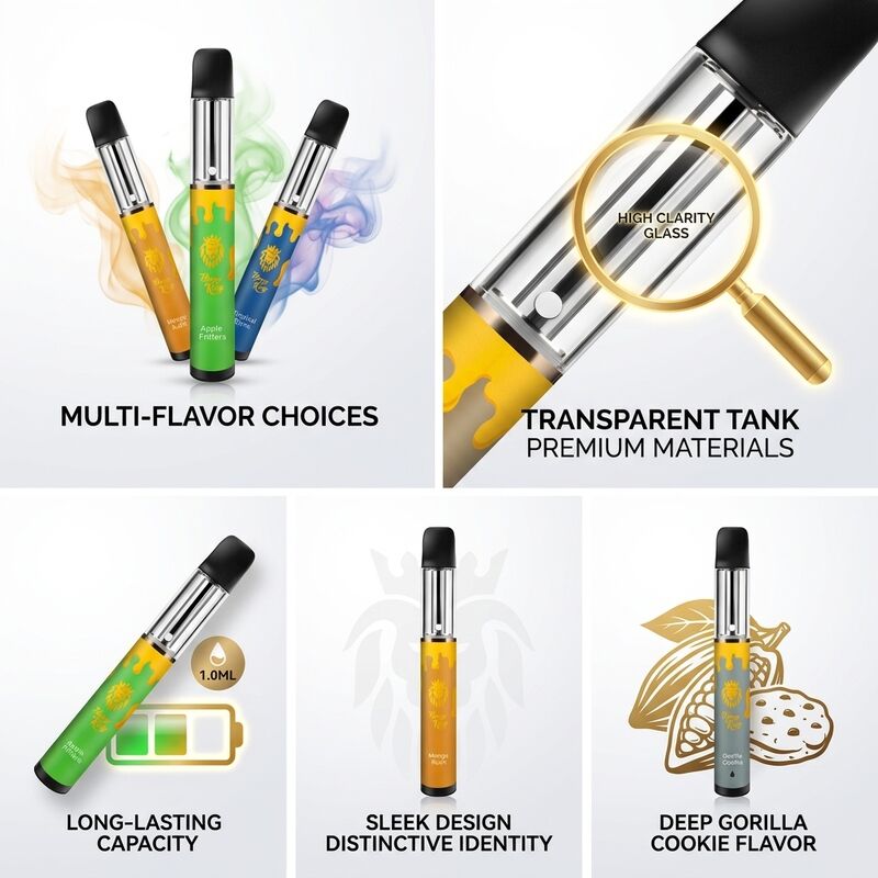 Honey King Vape Disposable Vape Device with 6000 Puffs 15ml E-Liquid and 1200mAh Battery