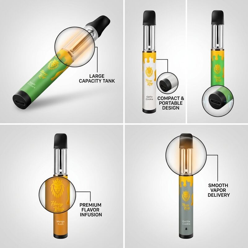 6000 Puffs Disposable Vape Mod with 15ml E-Liquid and 1200mAh Battery Vape Device