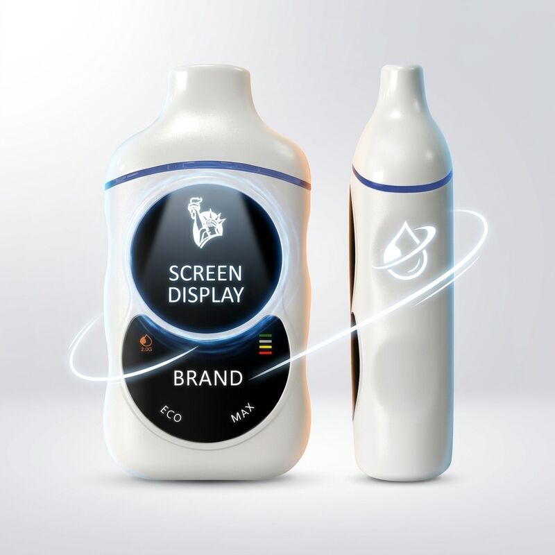 Single-Tank All-in-One Vape Pen Smart Screen OEM Muha Meds Custom Design